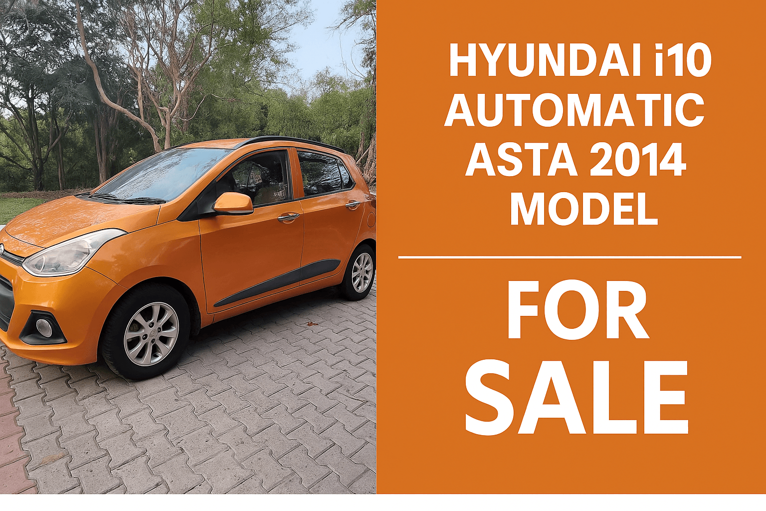 Hyundai i10 Asta 2014 Automatic for Sale in Bangalore – Lady Driven, Top-End Variant