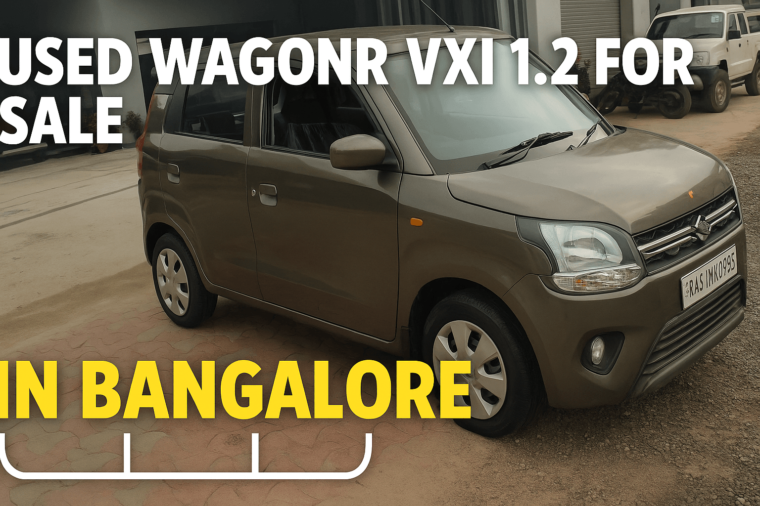Used WagonR VXI 1.2 for Sale in Bangalore – 2021 Single Owner Car in Excellent Condition