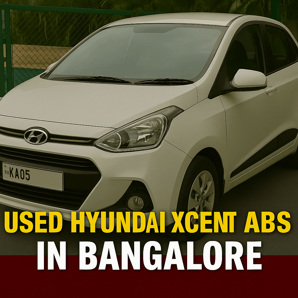 🚘 Used Hyundai Xcent ABS 1.2 in Bangalore – Your Trusted Family Sedan Awaits!