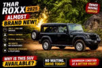 Used Mahindra Thar Roxx MX1 Petrol 2025 for Sale in Bangalore