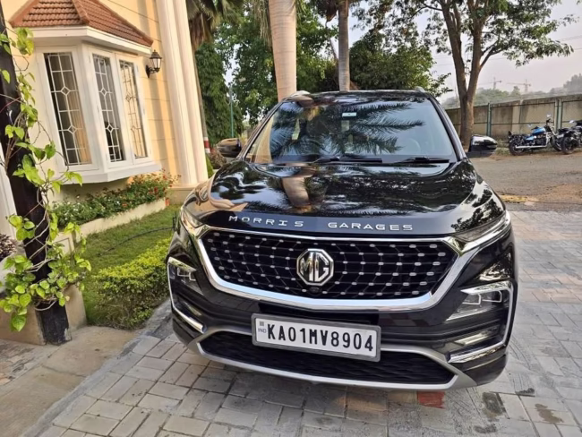 Used MG Hector Petrol Automatic DCT 2021 for Sale in Bangalore